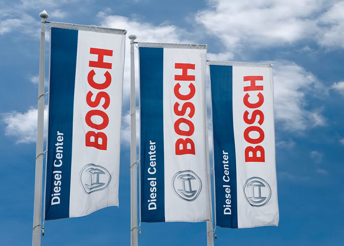 Bosch Diesel Center Flags Image